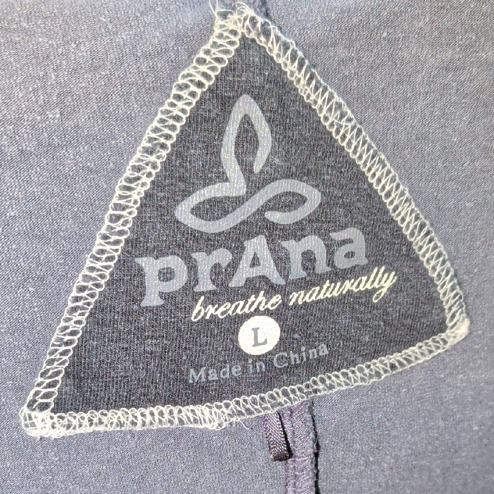 PrAna Hooded Zip Jacket in Gray - Picture 10 of 10